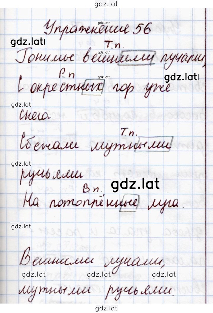 Решение задания № 56 — страница 1