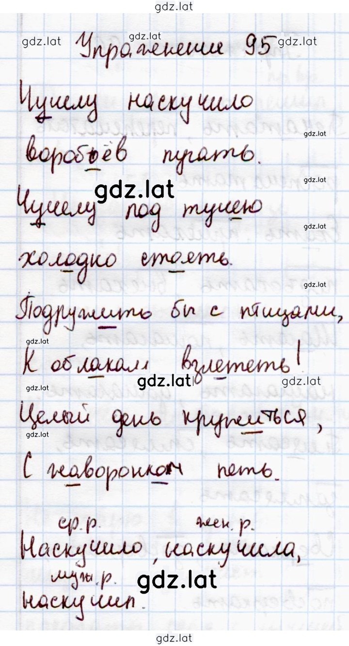 Решение задания № 95 — страница 1