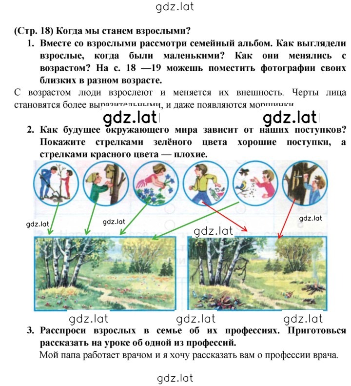 Решение задания № 18 — страница 1