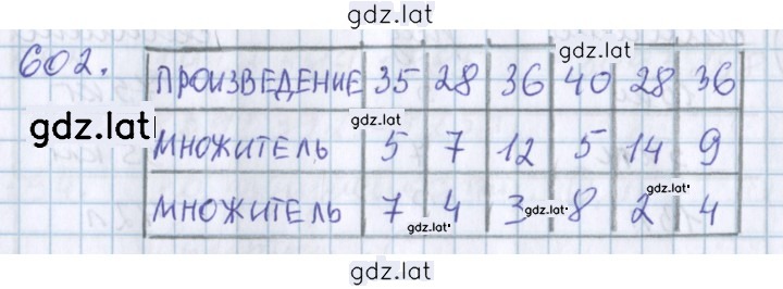 Решение задания № 602 — страница 1