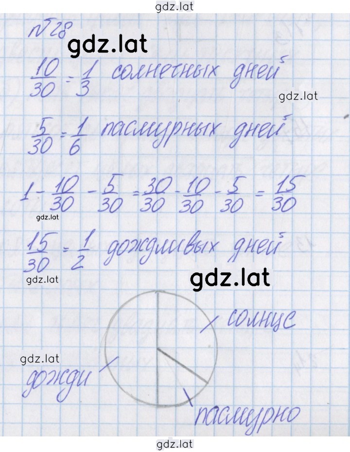 Решение задания № 28 — страница 1