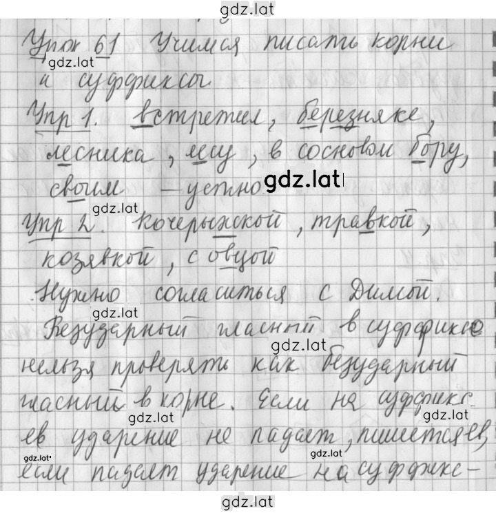 Решение задания № 61 — страница 1