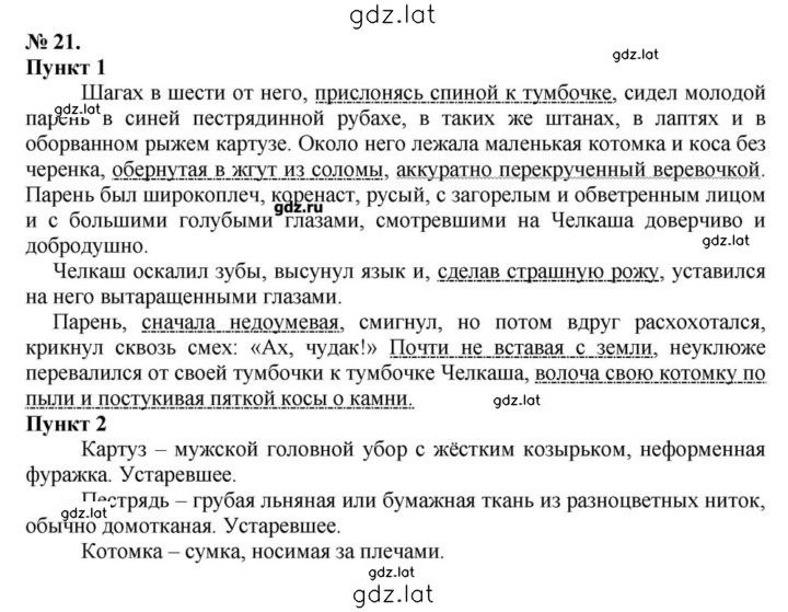 Решение задания № 21 — страница 1