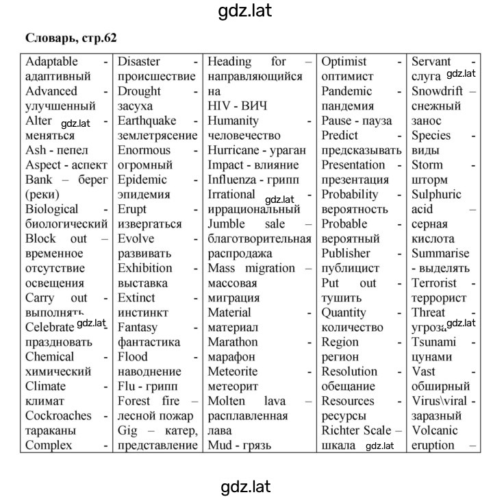 Решение задания № 62 — страница 1