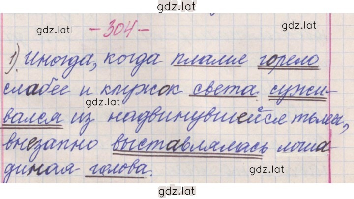 Решение задания № 304 — страница 1