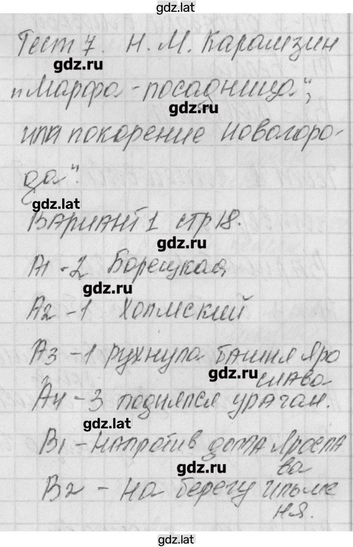 Решение задания № 1 — страница 1