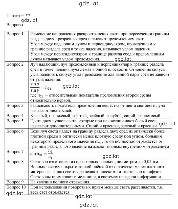 Решение задания № 52 — страница 1