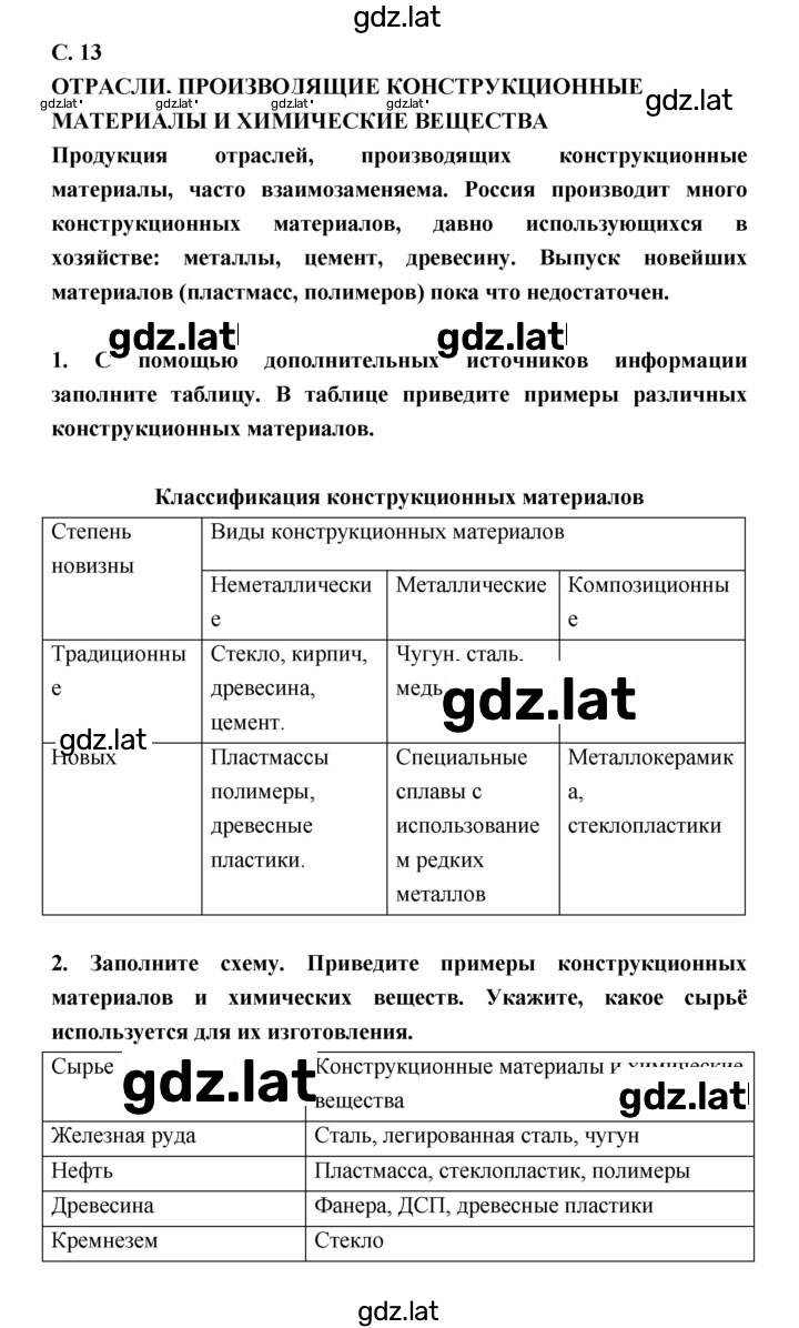 Решение задания № 13 — страница 1