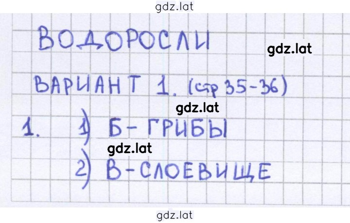 Решение задания № 35 — страница 1