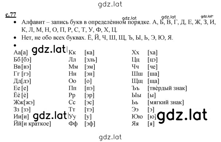Решение задания № 77 — страница 1