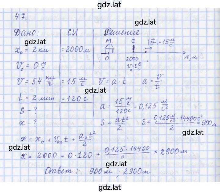 Решение задания № 47 — страница 1