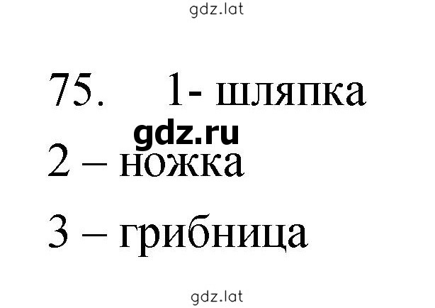 Решение задания № 75 — страница 1