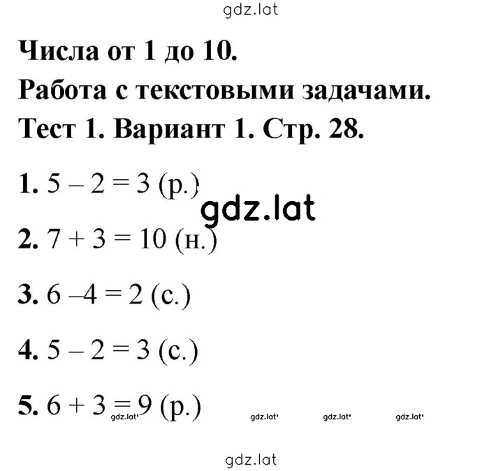 Решение задания № 28 — страница 1