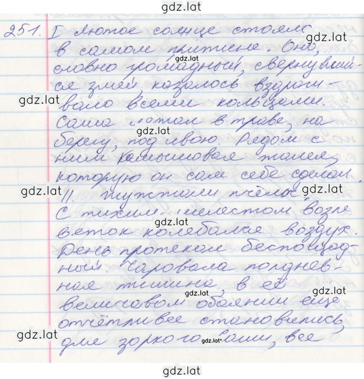 Решение задания № 251 — страница 1