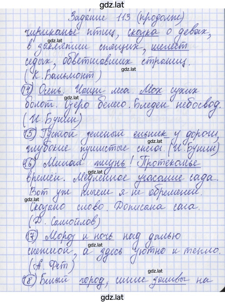Решение задания № 113 — страница 3