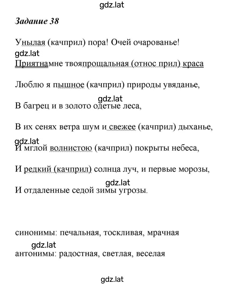 Решение задания № 38 — страница 1