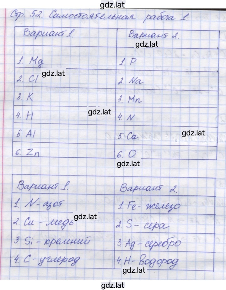 Решение задания № 1 — страница 1