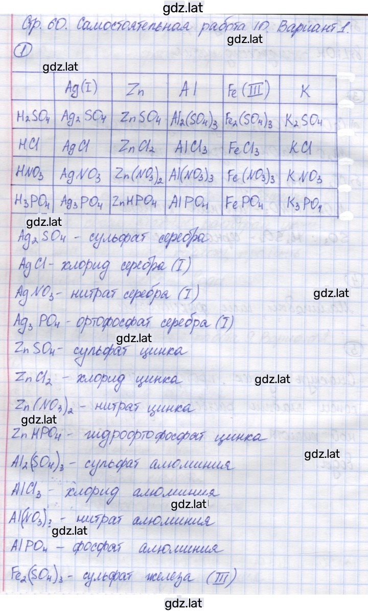 Решение задания № 1 — страница 1