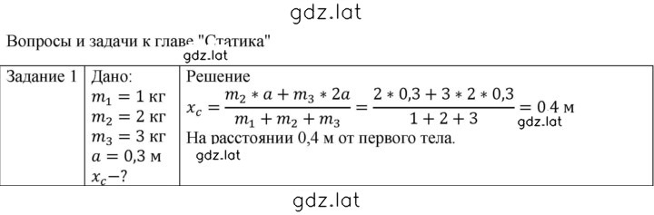 Решение задания № 1 — страница 1