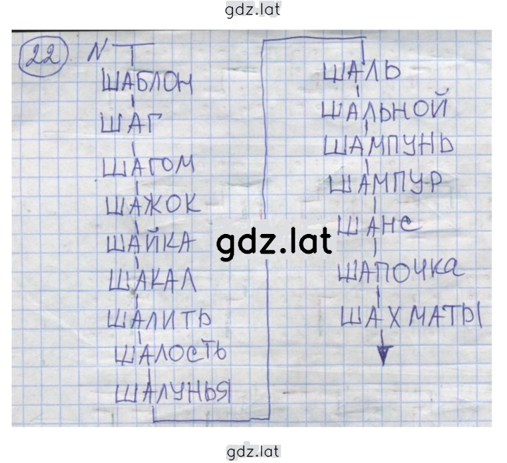 Решение задания № 22 — страница 1
