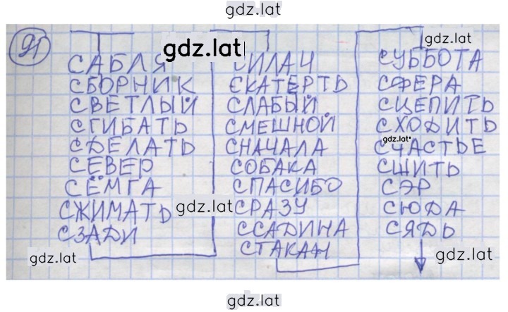 Решение задания № 91 — страница 1
