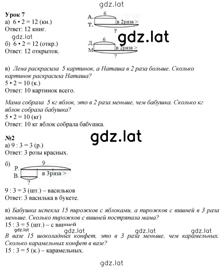 Решение задания № Урок 7 — страница 1
