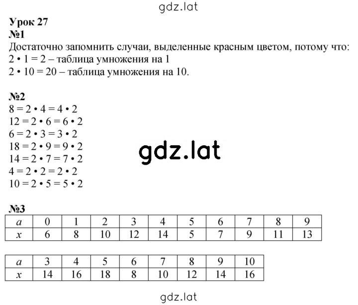 Решение задания № Урок 27 — страница 1