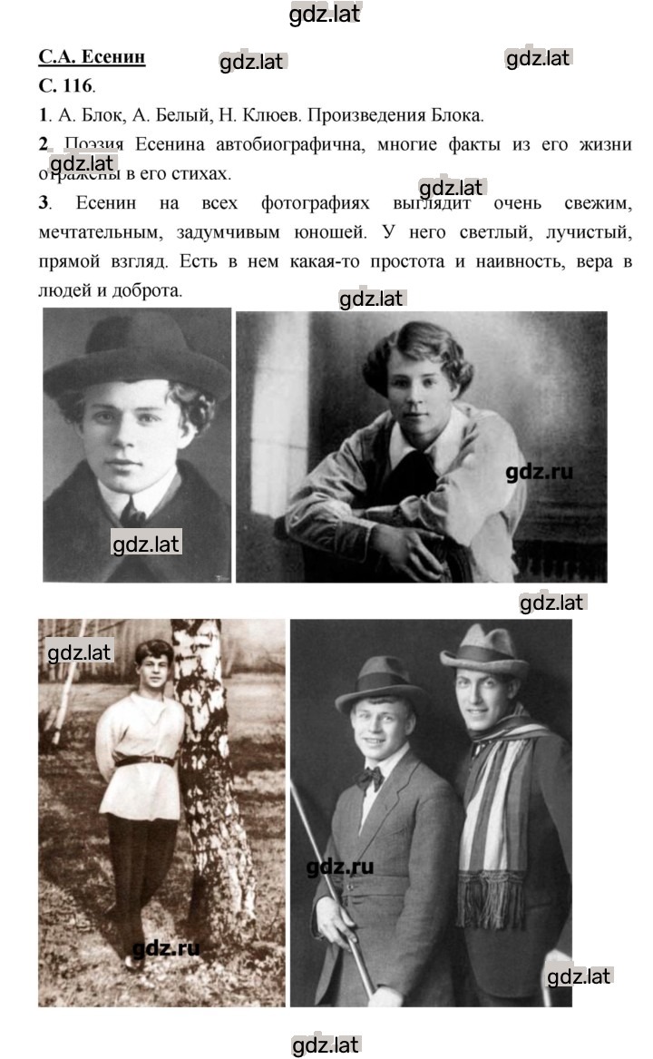 Решение задания № 116 — страница 1