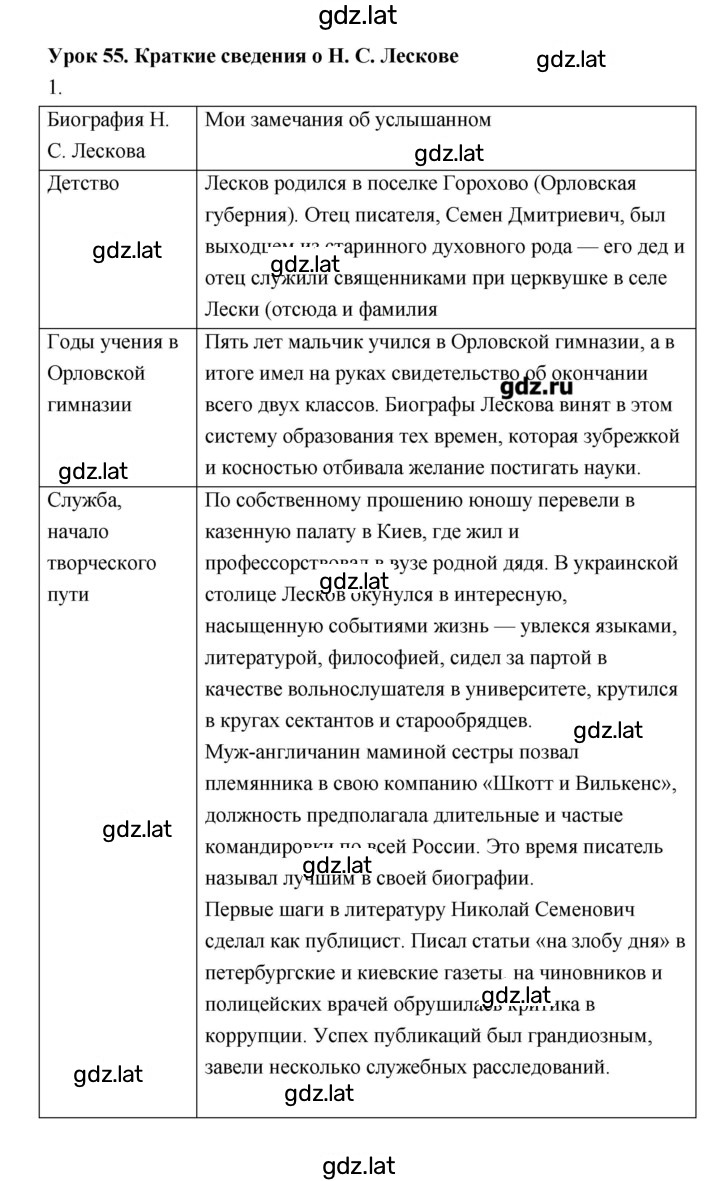 Решение задания № 55 — страница 1