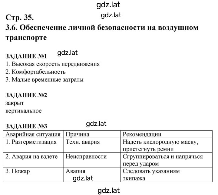 Решение задания № 35 — страница 1