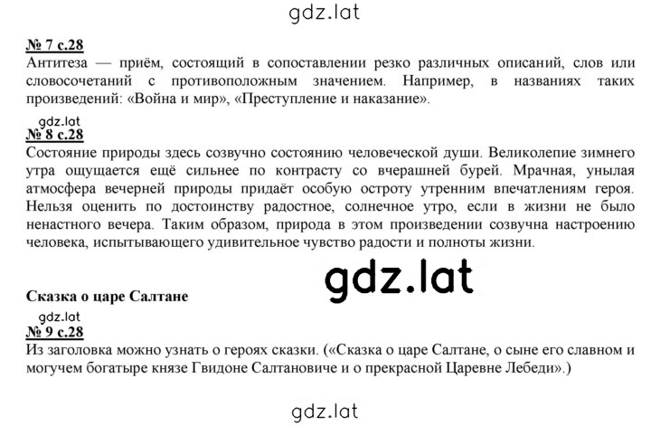 Решение задания № 28 — страница 1