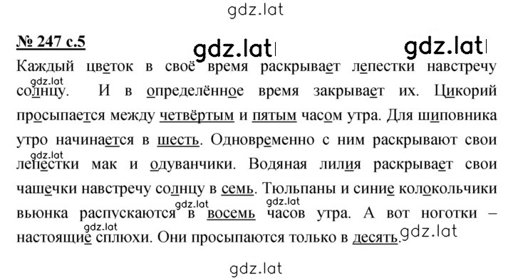 Решение задания № 247 — страница 1