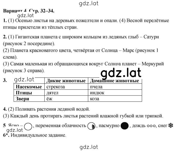 Решение задания № Вариант 4 — страница 1