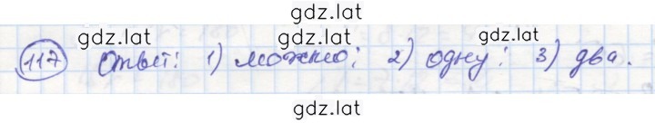 Решение задания № 117 — страница 1