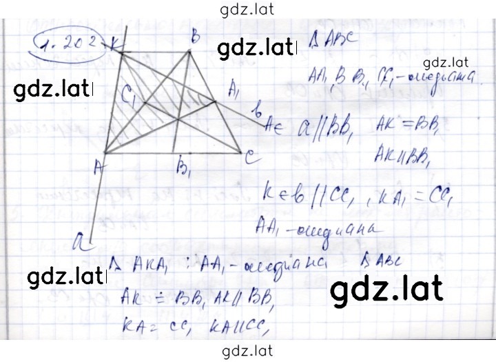 Решение задания № 1.202 — страница 1