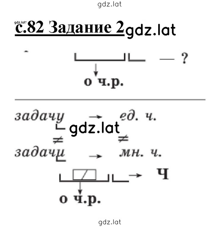 Решение задания № 82 — страница 1