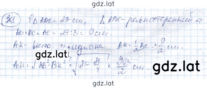 Решение задания № 301 — страница 1
