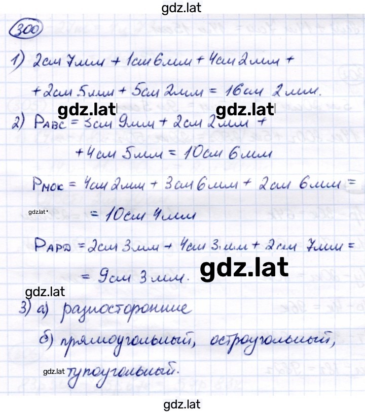 Решение задания № 300 — страница 1