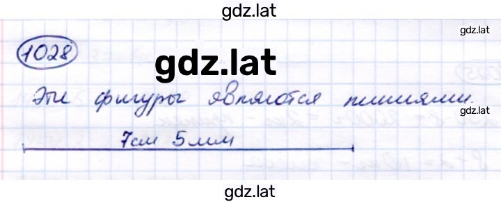 Решение задания № 1028 — страница 1