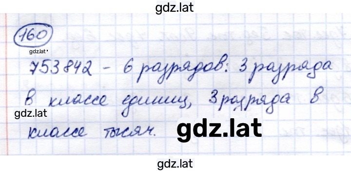 Решение задания № 160 — страница 1