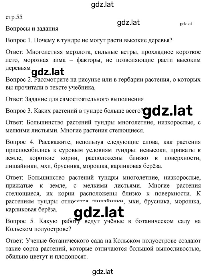 Решение задания № 55 — страница 1