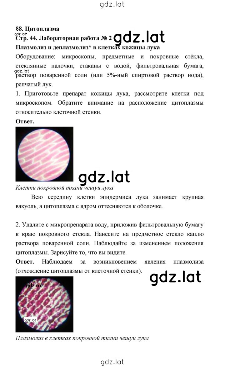 Решение задания № 44 — страница 1