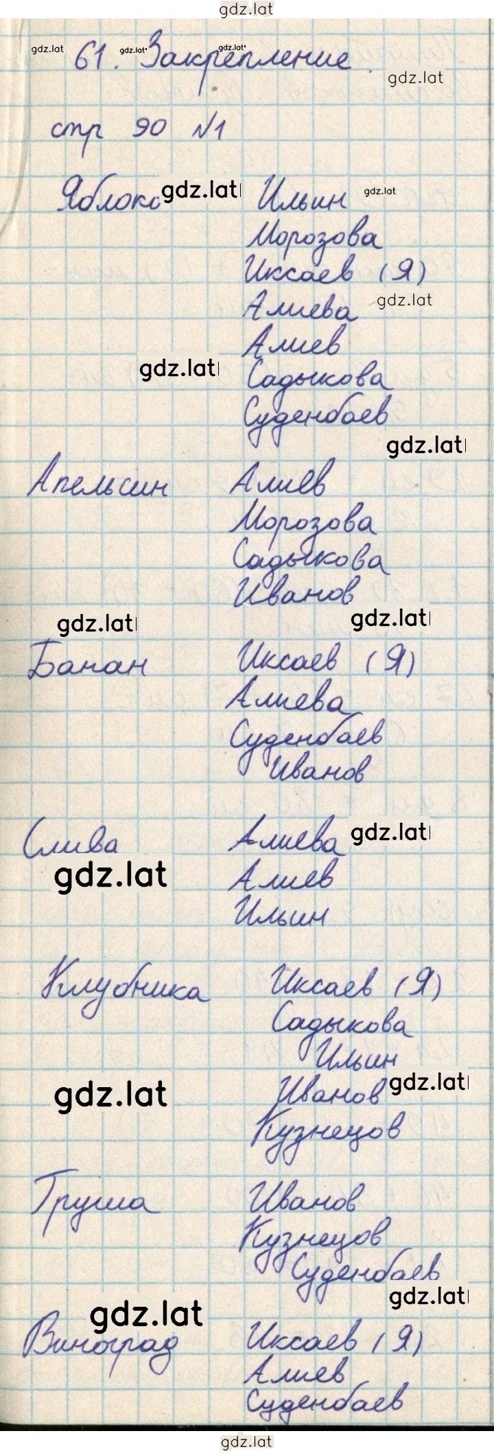 Решение задания № 90 — страница 1