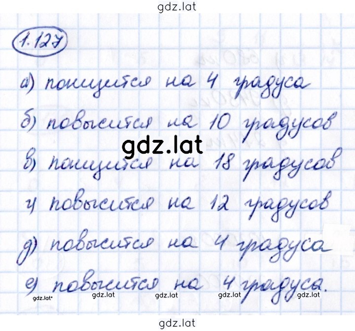 Решение задания № 1.127 — страница 1