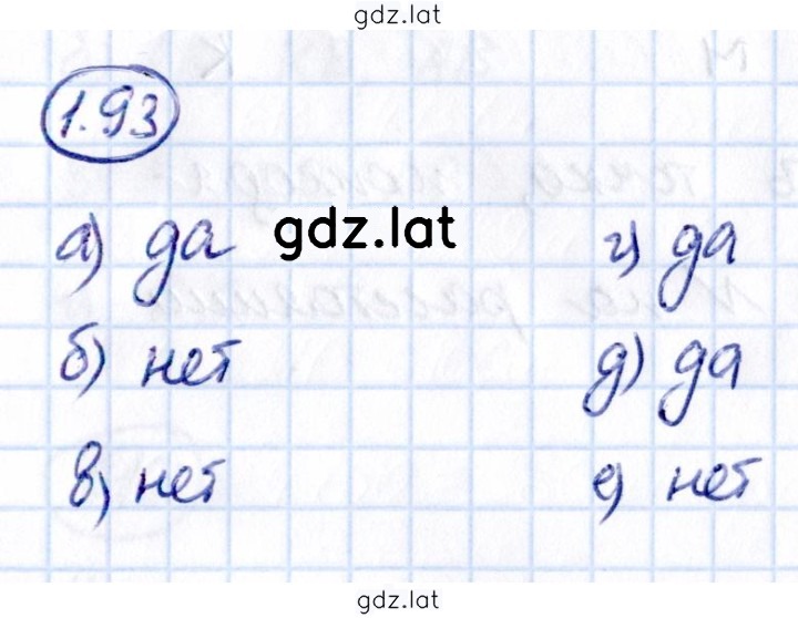 Решение задания № 1.93 — страница 1
