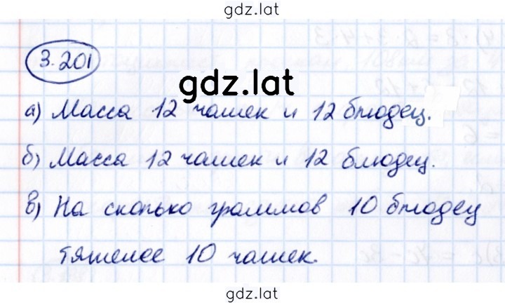 Решение задания № 3.201 — страница 1