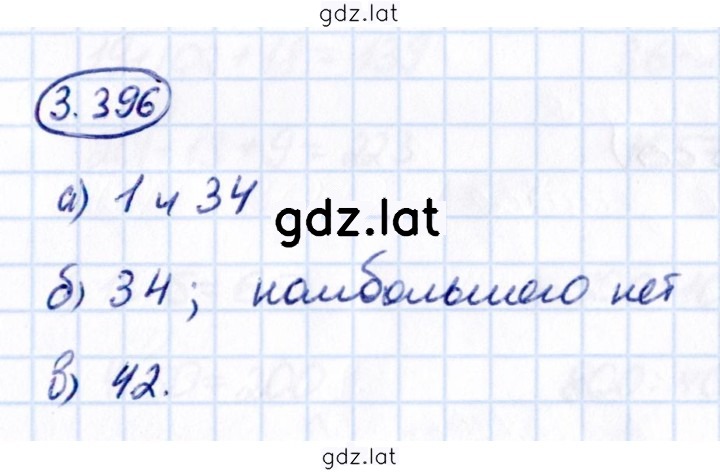 Решение задания № 3.396 — страница 1