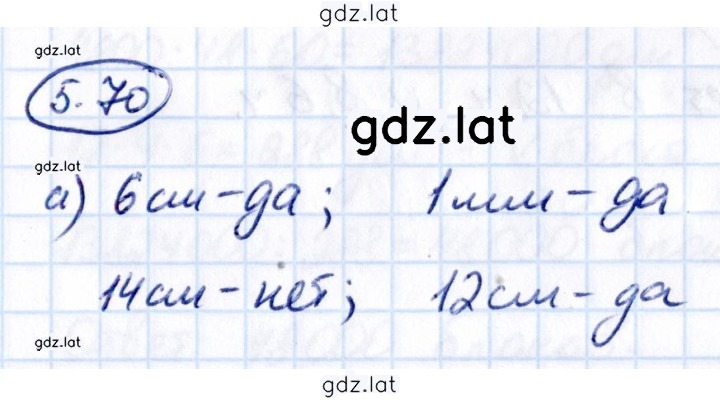 Решение задания № 5.70 — страница 1