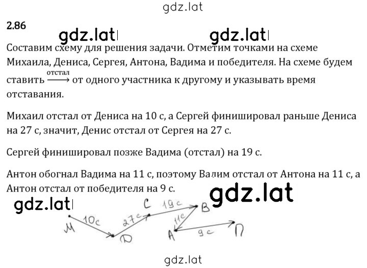 Решение задания № 2.86 — страница 1