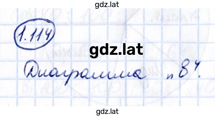 Решение задания № 1.114 — страница 1